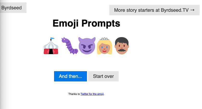 Collaborative Story Writing with Emoji Random Generator-1