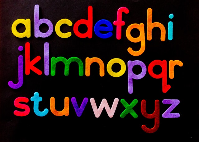 The alphabet