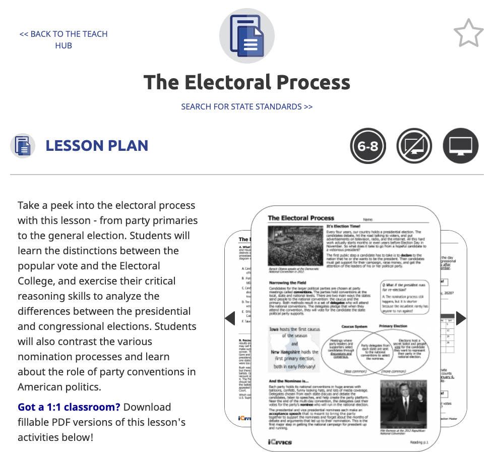 The Electoral Process