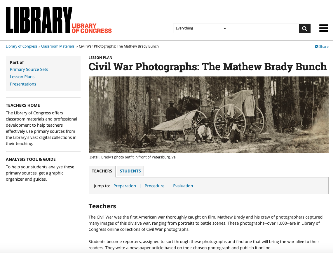Civil War Photographs: