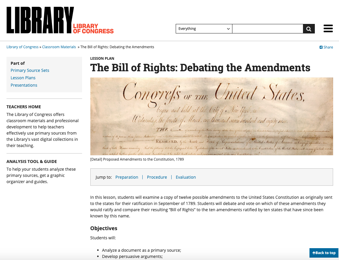 Bill of Rights