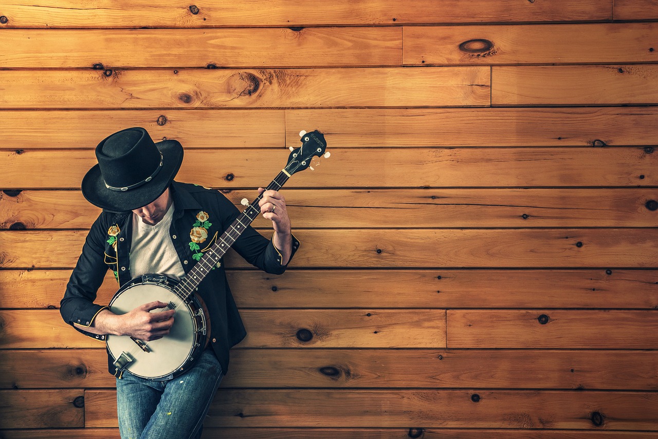 Musician, Country song, Banjo image