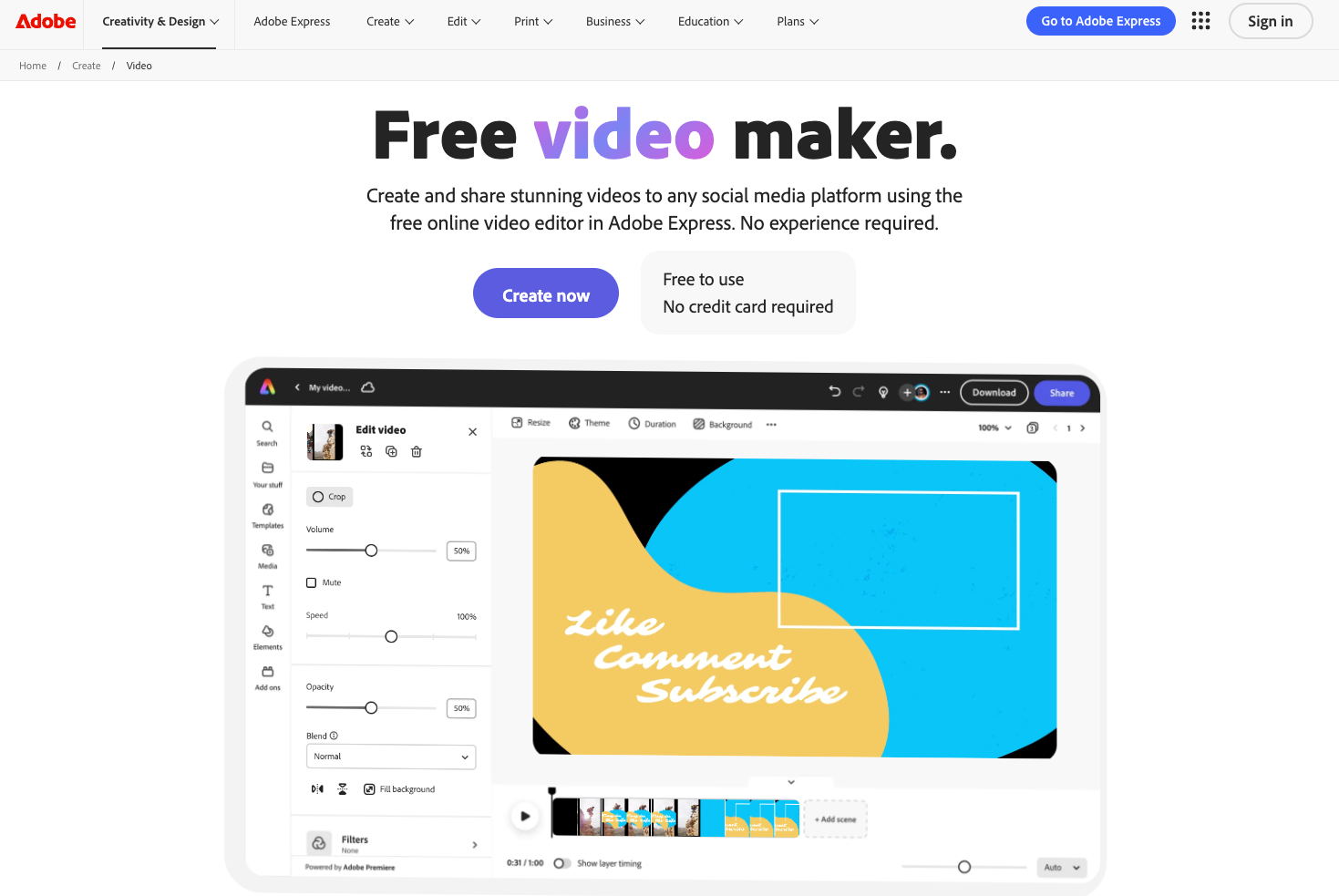 Adobe Spark