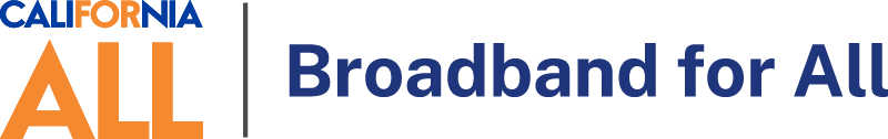 California Broadband for All Logo