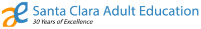 Santa Clara Adult Education Logo