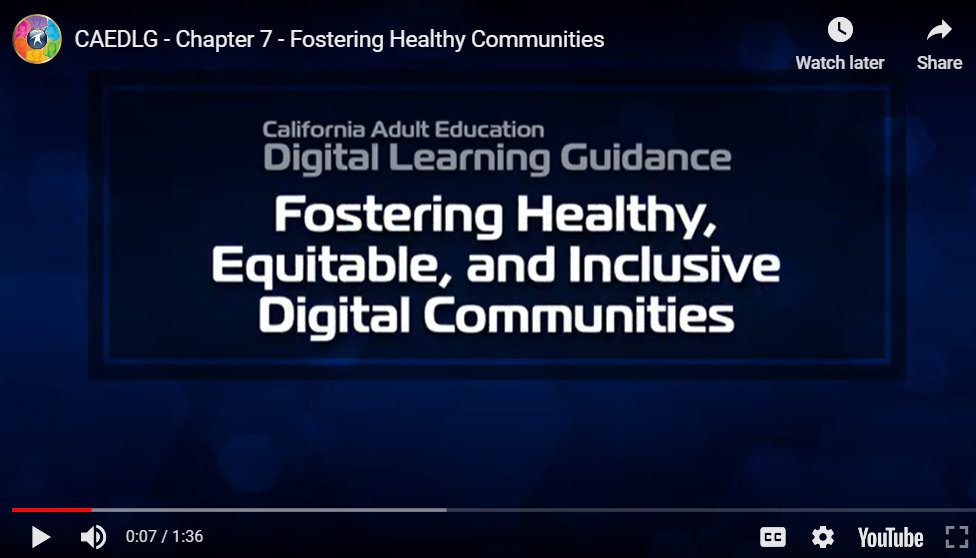 Fostering Healthy, Equitable, and Inclusive Digital Communities