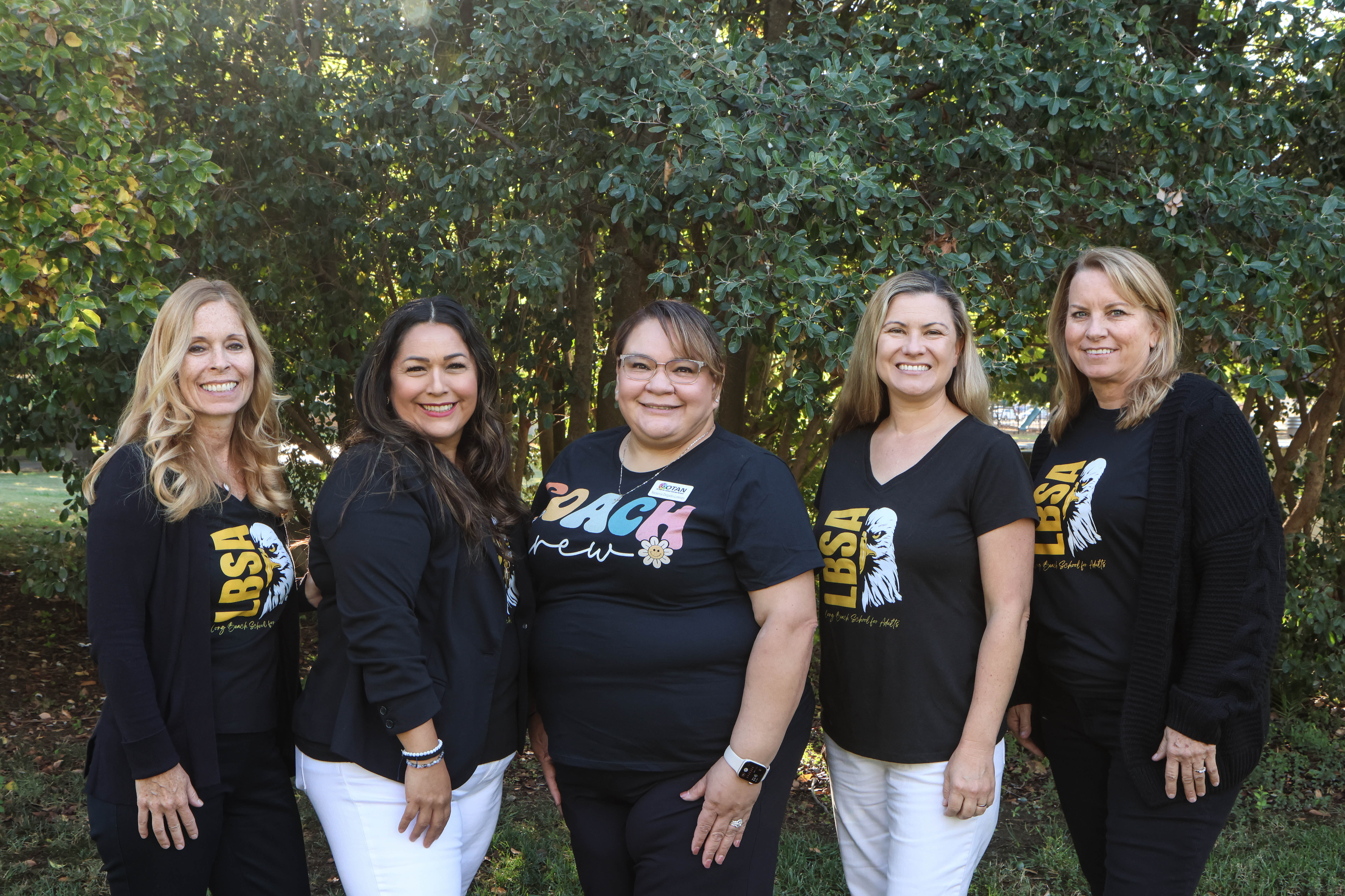 Photo of Long Beach Adult School team members.