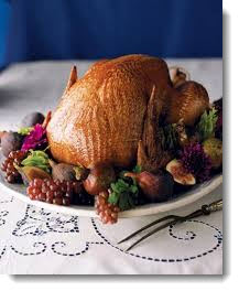 Photo of a roasted turkey