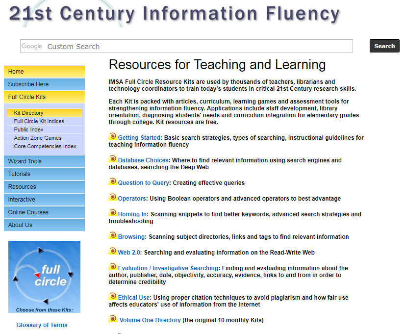 21st Century Information Fluency