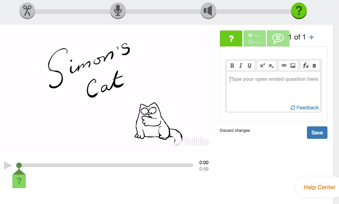 Ed Puzzle Simon's cat