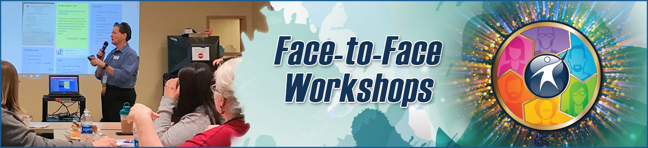 Face-to-Face Workshops Banner