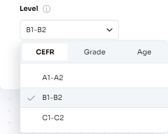 enter grade level tutorail