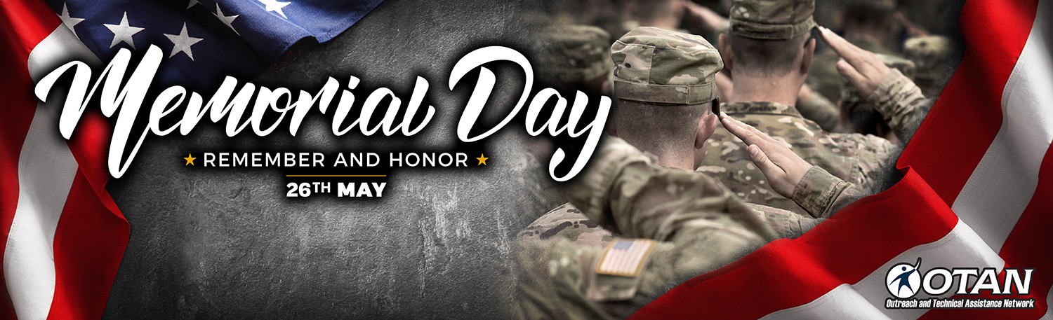 Memorial Day OTAN banner