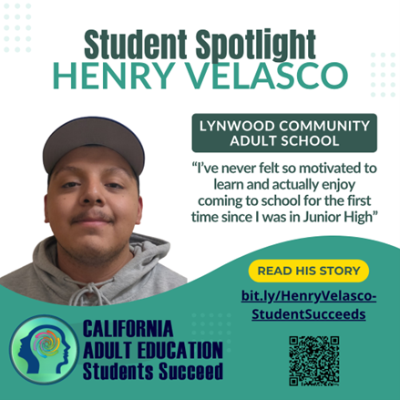 Henry Velasco student spotlight