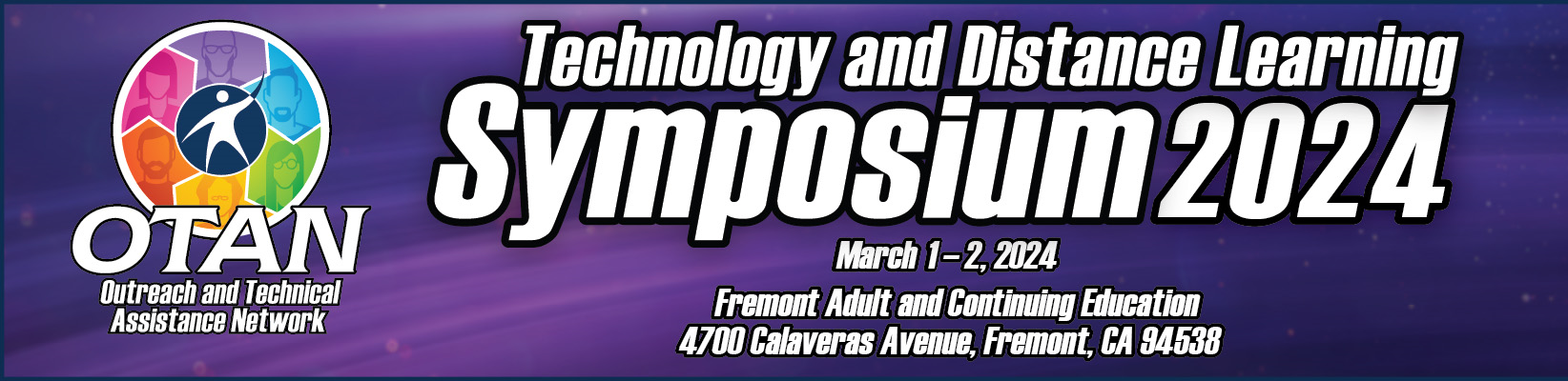 Technology and Distance Learning Symposium 2024 Banner