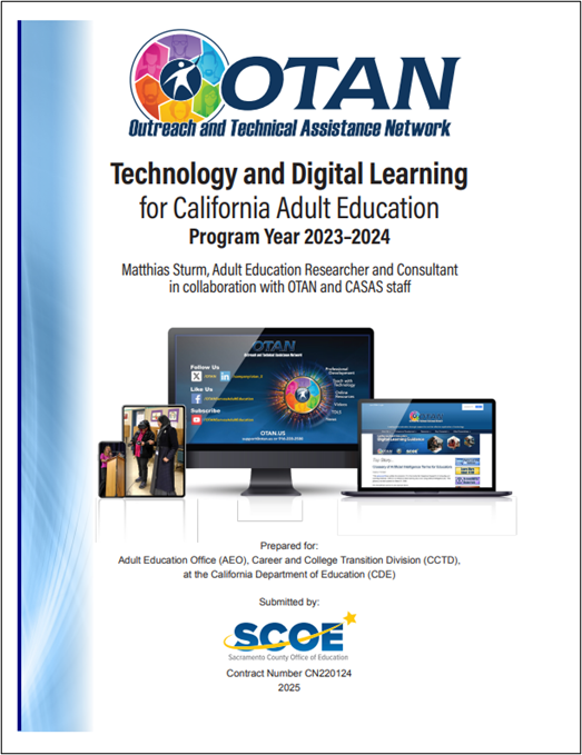 Technology and Digital Learning Cover page