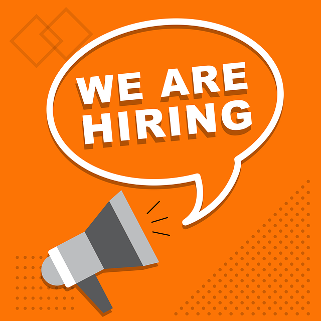 We are hiring megaphone