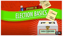 Election Basics video thumbnail from Crash Course YouTube channel