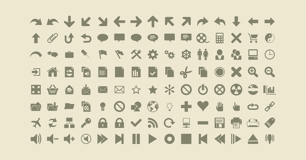 Image of various icons