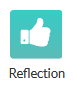 Reflection Button
