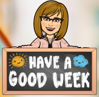 Bitmoji: Have a good week