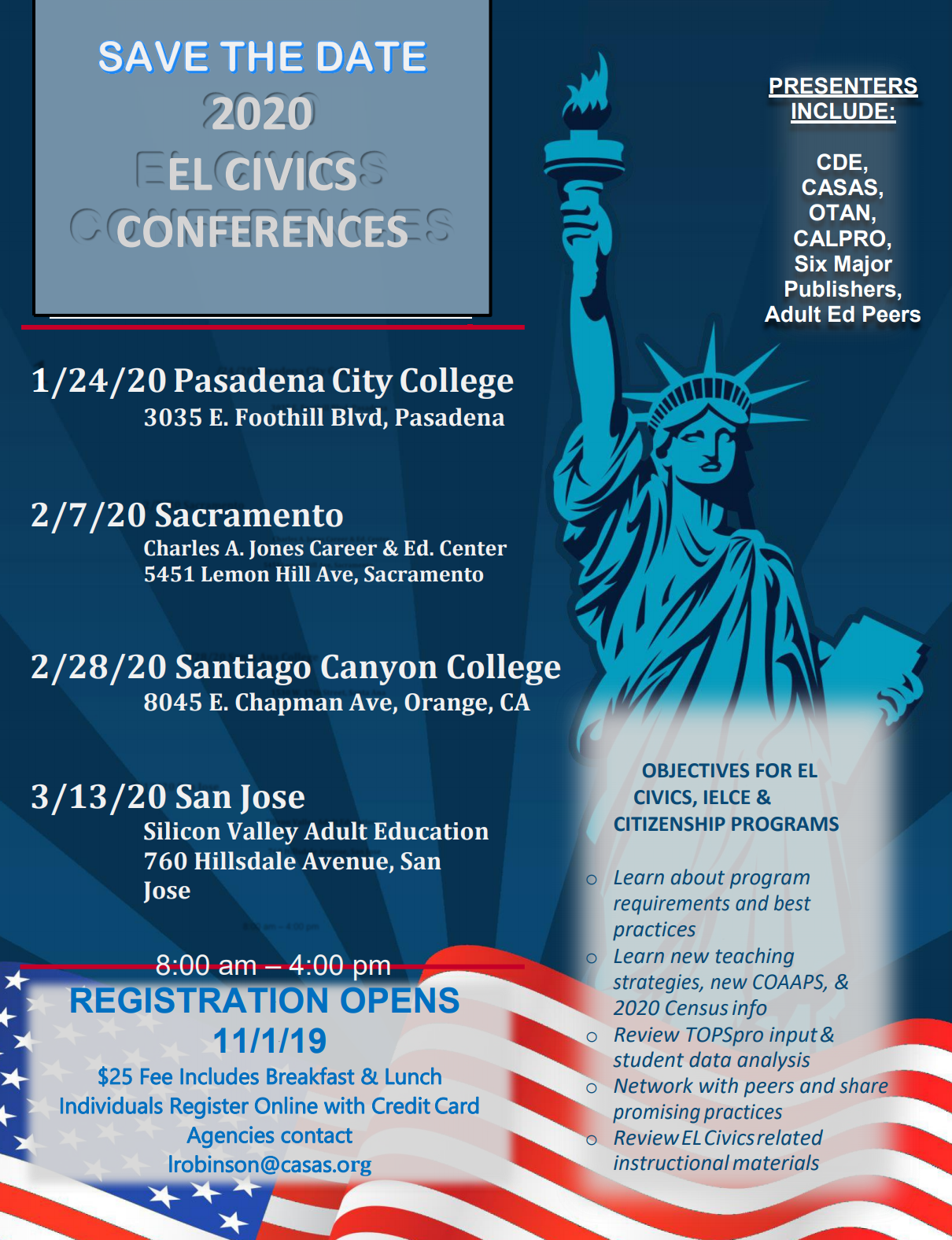 EL Civics Conferences Flyer - Link to PDF