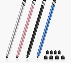 A picture of an assortment of stylus pens.